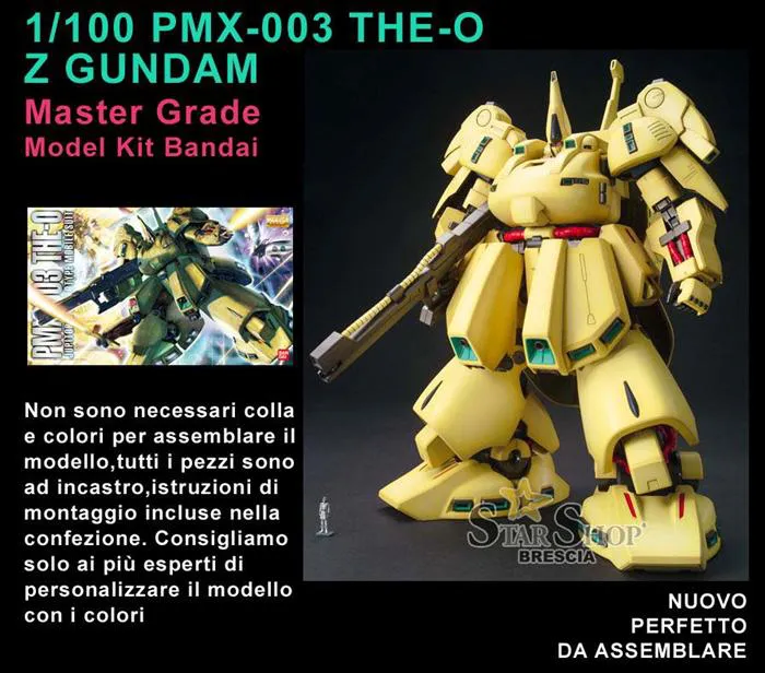 GUNDAM - 1/100 PMX-003 THE-O Master Grade Model Kit MG