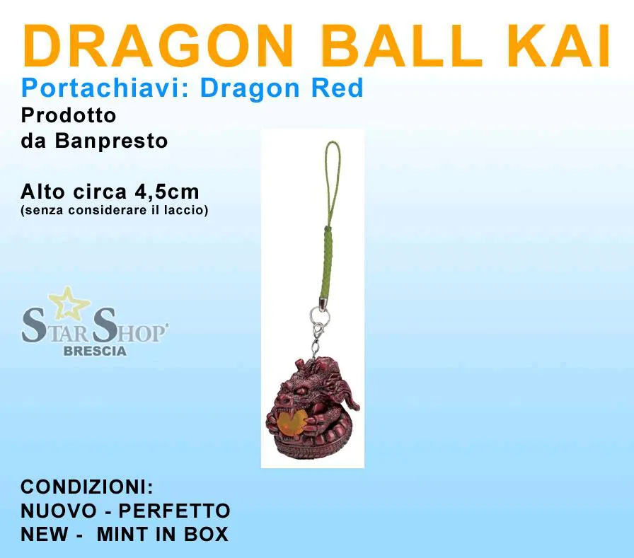 DRAGON BALL KAI - Dragon Red Phone Strap
