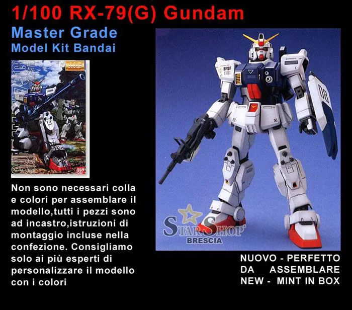 GUNDAM - 1/100 RX-79(G) Master Grade Model Kit MG