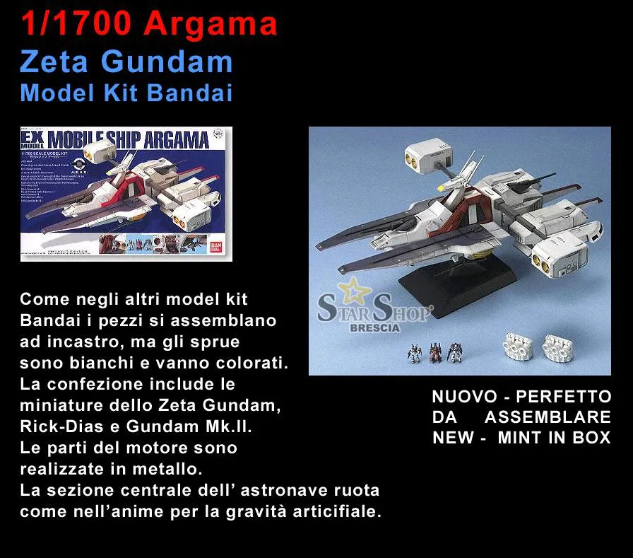 GUNDAM - 1/1700 Argama Model Kit