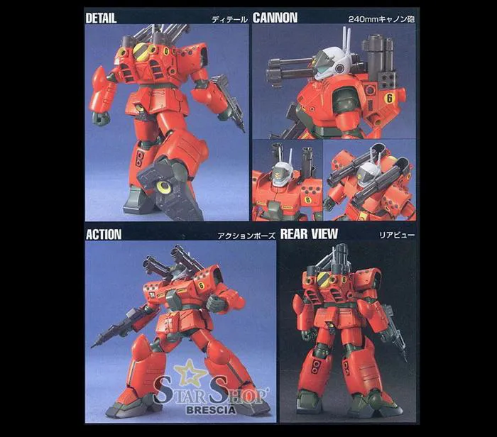 GUNDAM - 1/144 RX-77D Guncannon Production Type Model Kit HGUC # 044