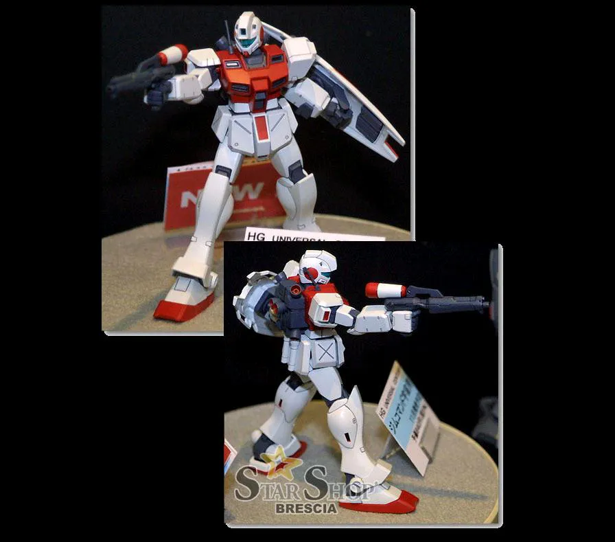 GUNDAM - 1/144 RGM-79GS GM Command Space Type Model Kit HGUC # 051