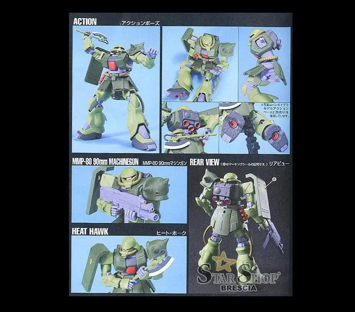 GUNDAM - 1/144 MS-06FZ Zaku II FZ Kai Model Kit HGUC # 087