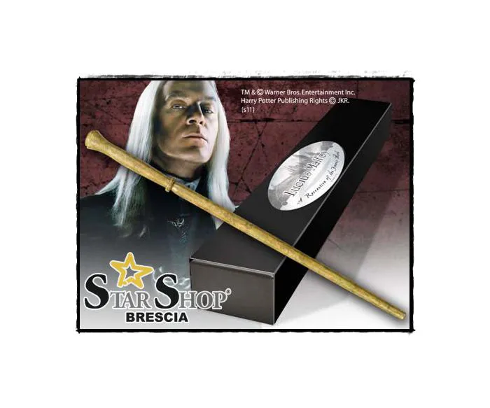 HARRY POTTER - Bacchetta di Lucius Malfoy / Wand (Character Edition)