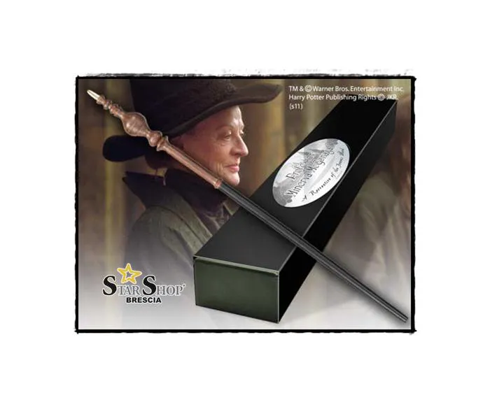 HARRY POTTER - Bacchetta della Professoressa McGranitt / McGonagall Minerva Wand (Character Edition)