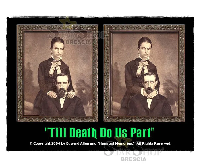 HAUNTED MEMORIES - Changing Portrait Lenticular 13 x 18 cm Till Death Do Us Part