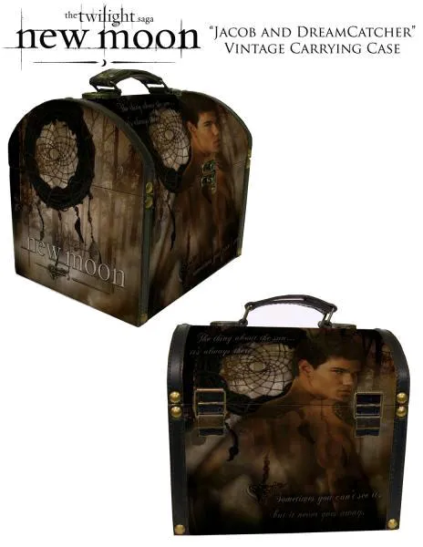 TWILIGHT NEW MOON - VINTAGE CARRYING CASE - JACOB DREAMCATCHER