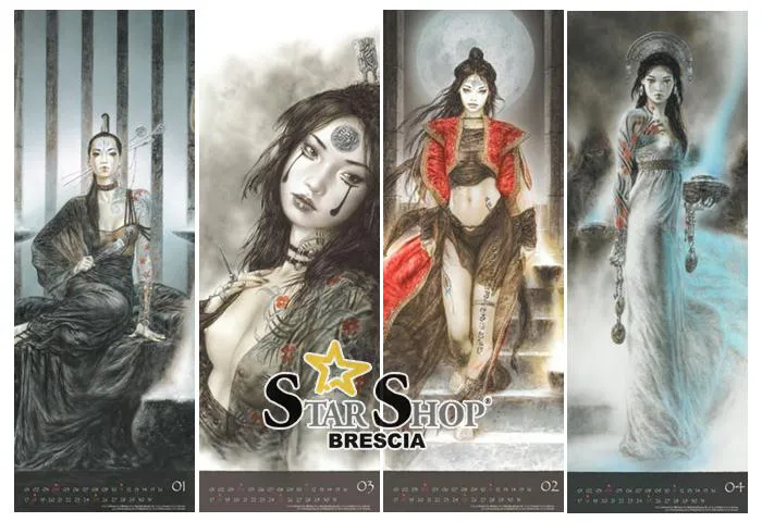 LUIS ROYO - Dead Moon Vertical Calendar 2011 - 24,50 x 69,00 cm - Calendario
