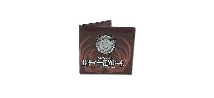 DEATH NOTE - Wallet Metal Skull Icon - Portafogli