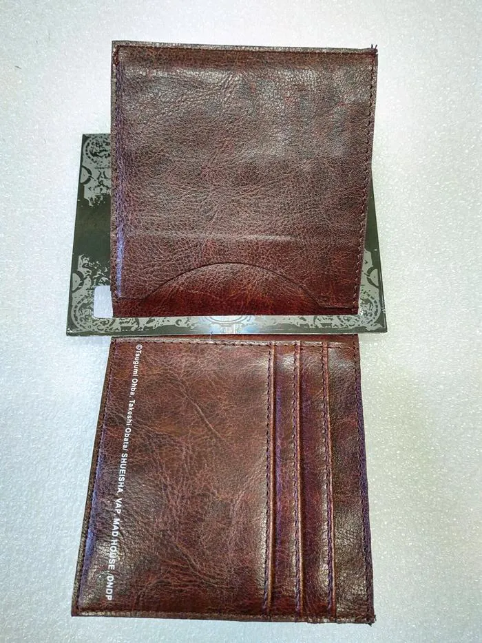 DEATH NOTE - Wallet Metal Skull Icon - Portafogli