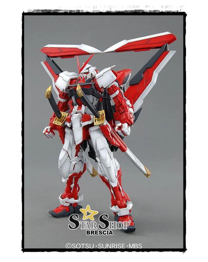 GUNDAM - 1/100 Astray Red Frame Lowe Guele's Custom Master Grade Model Kit MG