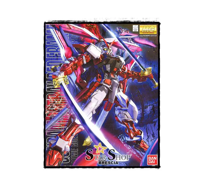 GUNDAM - 1/100 Astray Red Frame Lowe Guele's Custom Master Grade Model Kit MG