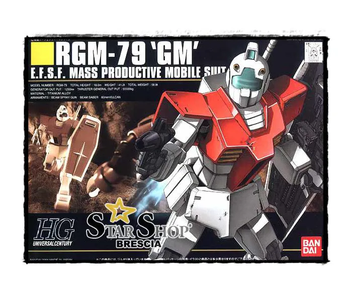 GUNDAM - 1/144 RGM-79 GM Model Kit HGUC # 020