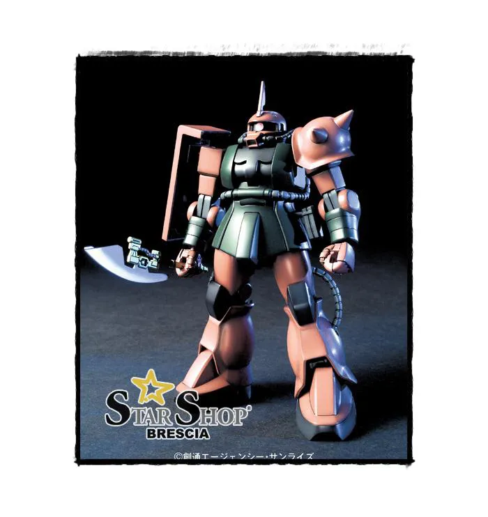 GUNDAM - 1/144 MS-06FS Zaku II Garma Custom Model Kit HGUC # 034