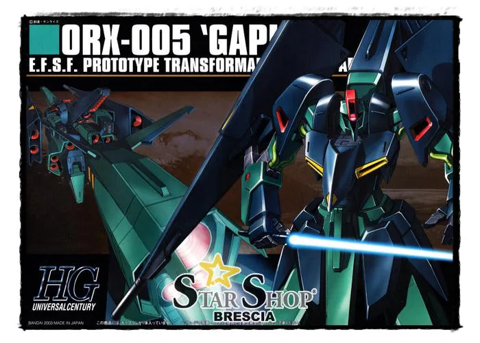 GUNDAM - 1/144 ORX-005 Gaplant Model Kit HGUC # 042