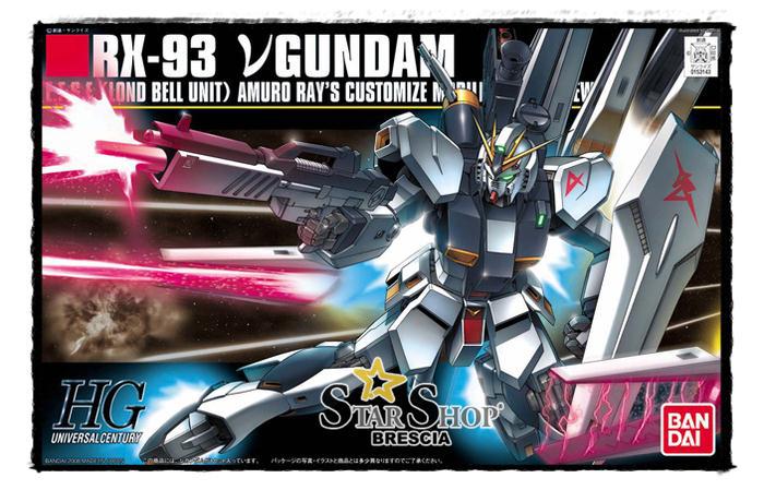 GUNDAM - 1/144 RX-93 Nu V Model Kit HGUC # 086