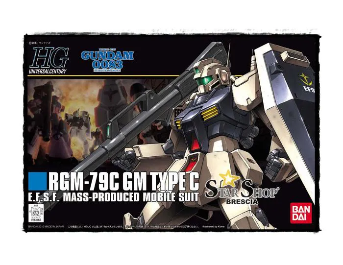 GUNDAM - 1/144 RGM-79C GM Type C Model Kit HGUC # 113