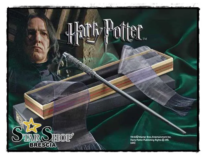 HARRY POTTER - Bacchetta Magica di Piton - Snape Wand Ollivanders Box