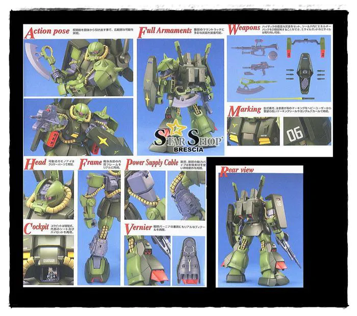 GUNDAM - 1/100 RMS-106 Hi-Zack Master Grade Model Kit MG