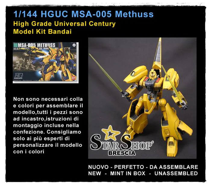 GUNDAM - 1/144 MSA-005 Methuss Model Kit HGUC # 061