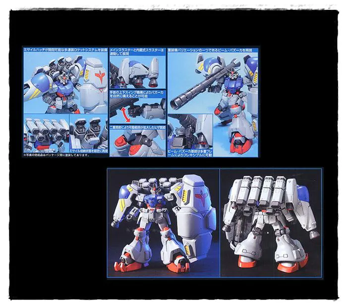 GUNDAM - 1/144 RX-78GP02A MLRS Type Model Kit HGUC # 075