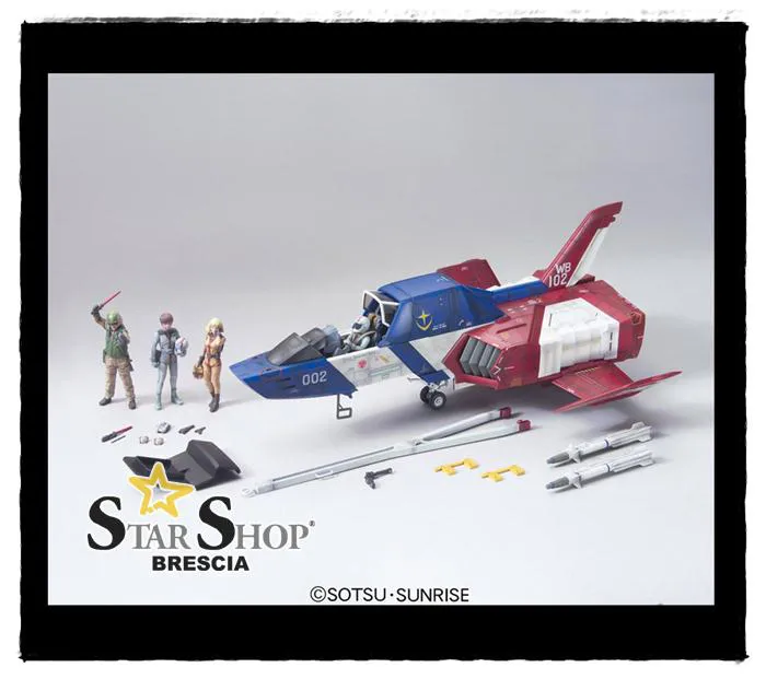 GUNDAM - E.F.S.F. Multidiscipline Light Fighter FF-X7 Core Fighter 1/35 Model Kit U.C. Hard Graph