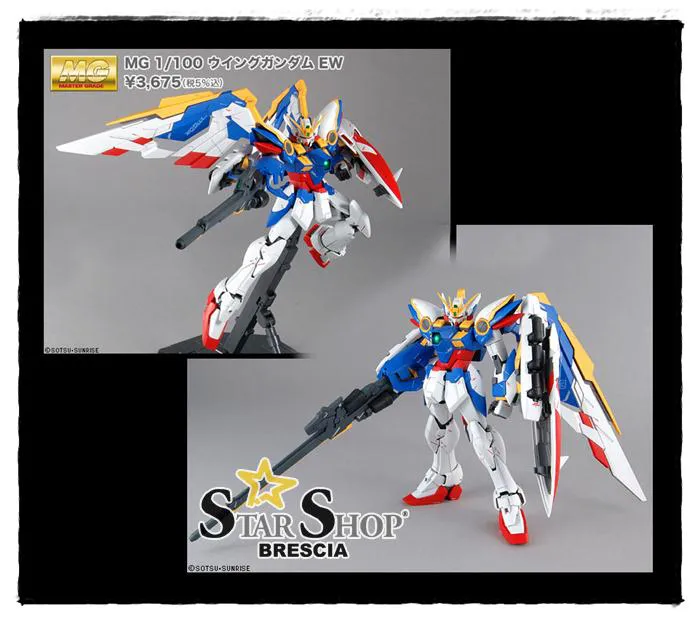 GUNDAM - 1/100 XXXG-01W Wing Gundam EW Ver. Master Grade Model Kit MG