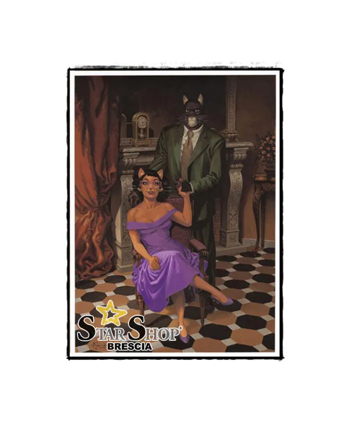 Blacksad - Guarnido - John et Alma - Print 50x70cm Signed - Limitet 500