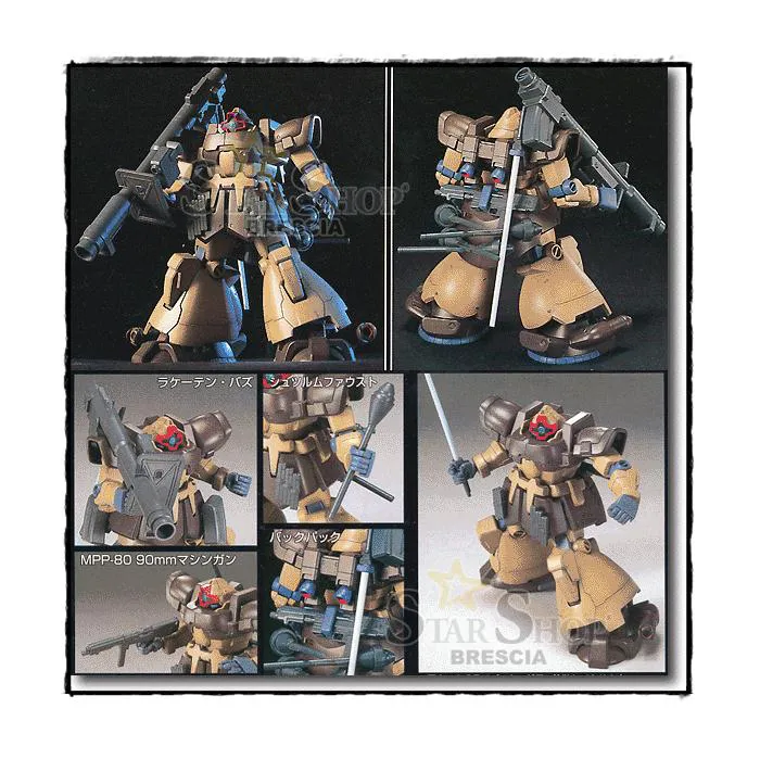 GUNDAM - 1/144 MS-09F Dom Tropen Sand Brown Model Kit HGUC # 027