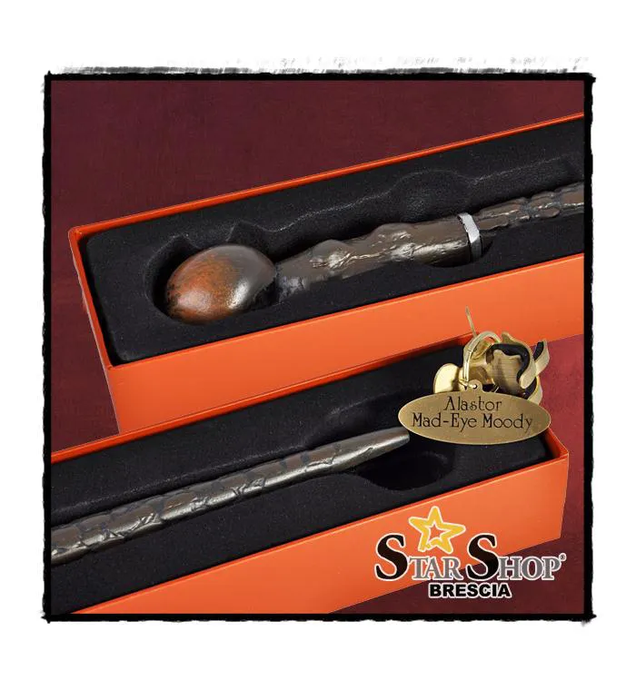 HARRY POTTER - Bacchetta Mad-Eye Moody / Malocchio Wand (Character Edition)
