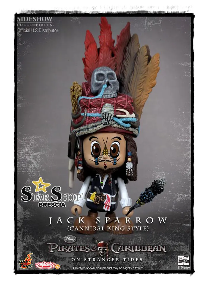 PIRATI DEI CARAIBI - Cannibal Jack Sparrow Cosbaby