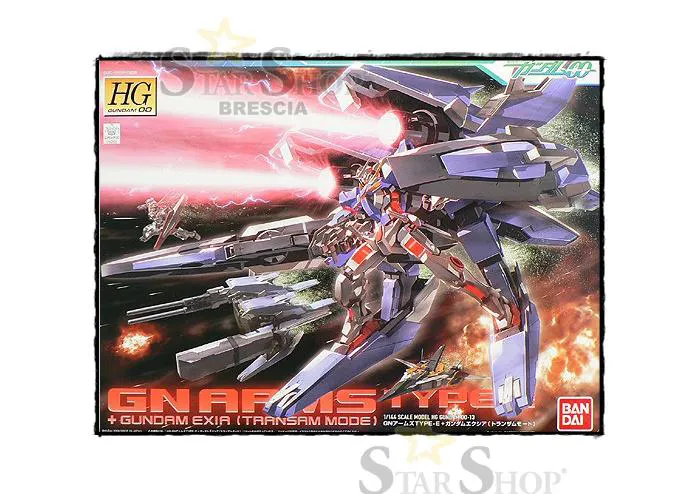 GUNDAM - 1/144 GN Arms Type E + Gundam Exia (Transam Mode) High Grade Model Kit HG # 15