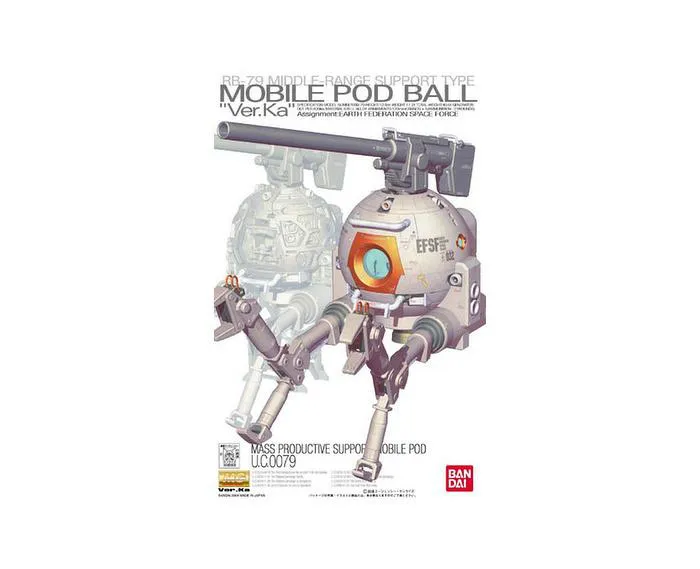 GUNDAM - 1/100 RB-79 Ball Ver. Ka Master Grade Model Kit MG