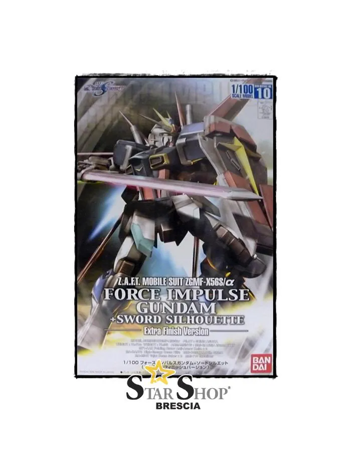GUNDAM - 1/100 Force Impulse Sword Silhouette Extra Finish High Grade Model Kit HG