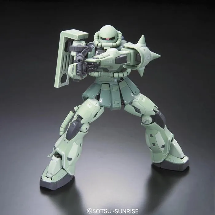 GUNDAM - 1/144 MS-06F Zaku II Real Grade Model Kit RG # 04