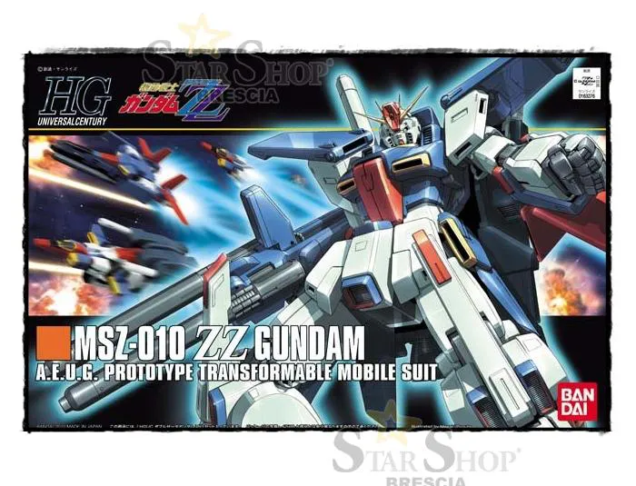 GUNDAM - 1/144 MSZ-010 ZZ Model Kit HGUC # 111
