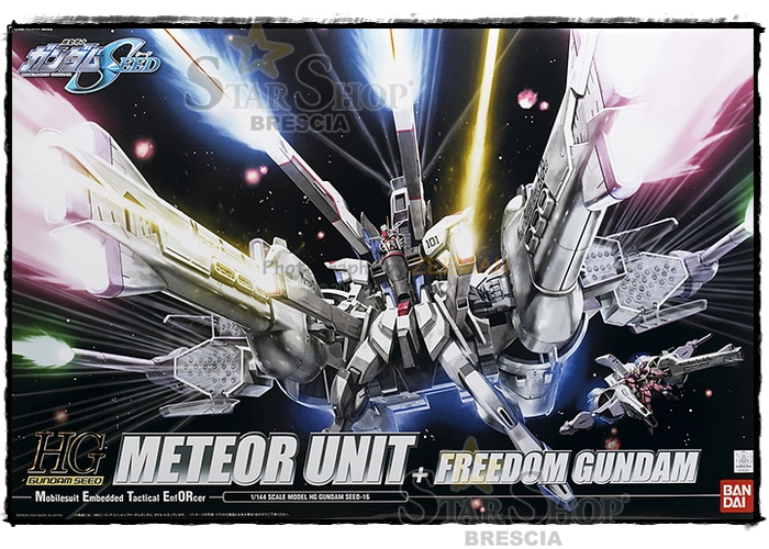 GUNDAM - 1/144 Meteor Unit + Freedom Model Kit High Grade HG
