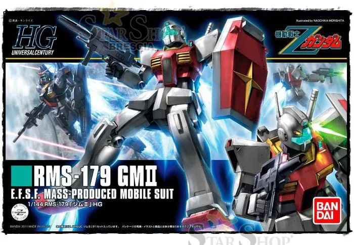 GUNDAM - 1/144 RMS-179 GM II Model Kit HGUC # 131