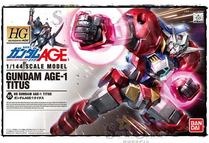 GUNDAM - 1/144 AGE-1 Titus Model Kit High Grade HG