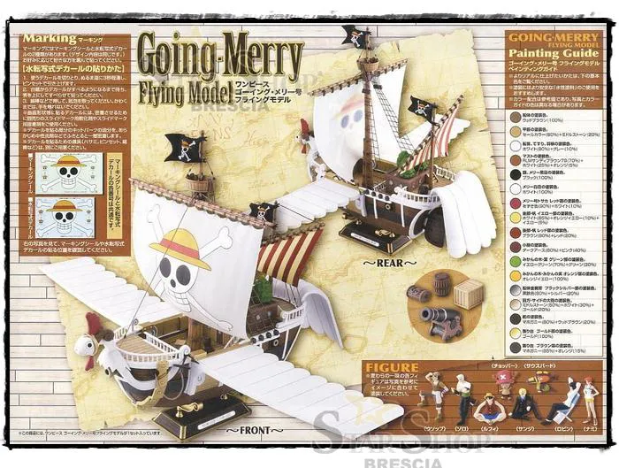 ONE PIECE - Going Merry Flying Mode Model Kit