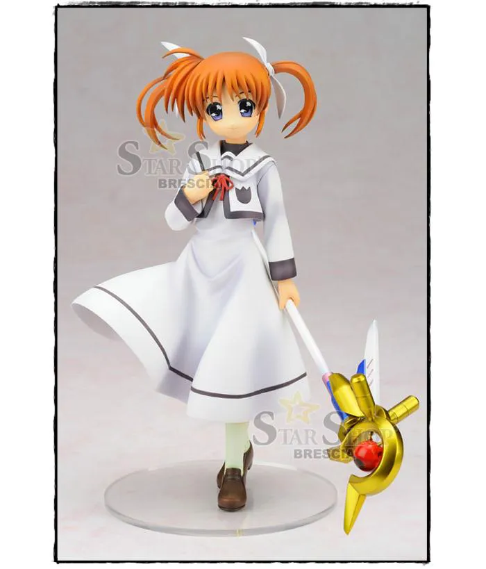 MAGICAL LYRICAL NANOHA 1ST MOVIE - Nanoha Takamachi School Uniform 1/7 Pvc Figure