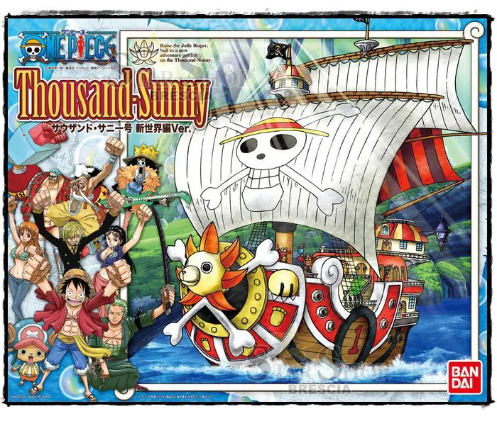 ONE PIECE - Thousand Sunny New World Version Model Kit