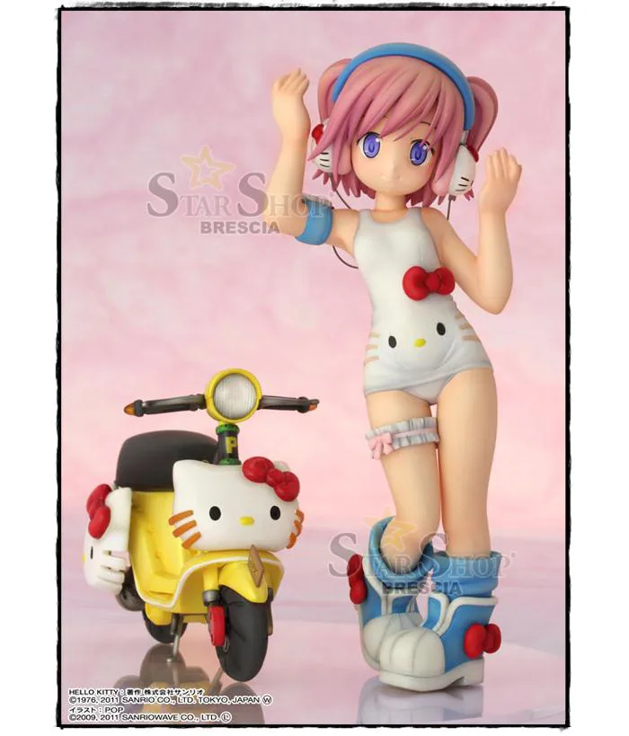 HELLO KITTY TO ISSHO - Minase Shizuku with Hello Kitty Pvc Figure