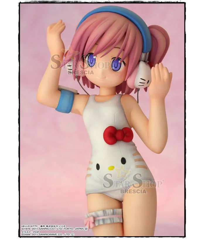 HELLO KITTY TO ISSHO - Minase Shizuku with Hello Kitty Pvc Figure