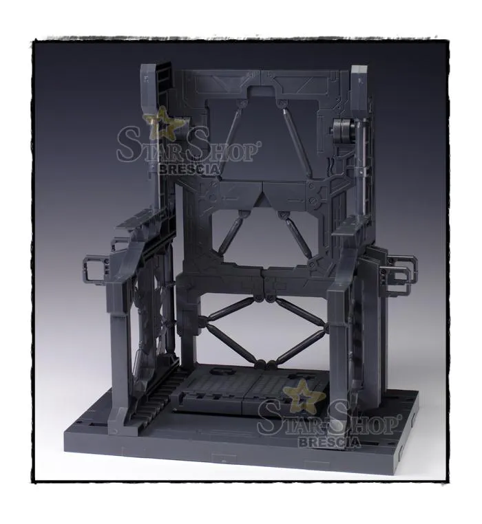 GUNDAM BUILDERS PARTS - 1/144 System Base 001 Black Model Kit