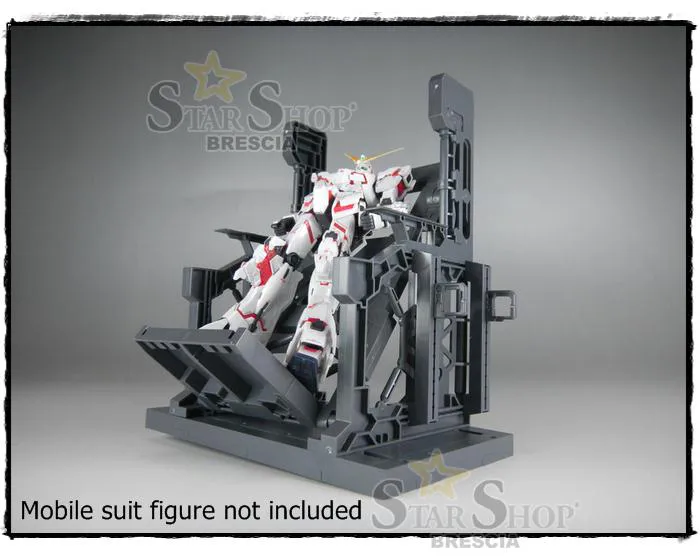 GUNDAM BUILDERS PARTS - 1/144 System Base 001 Black Model Kit