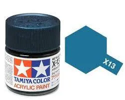 Tamiya Mini X13 METALLIC BLUE - Acrilico Lucido 10ml
