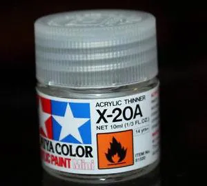 Tamiya X20A DILUENTE THINNER per Acrilici 10ml