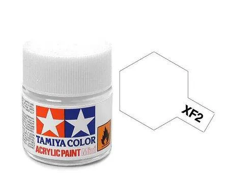 Tamiya Mini XF02 WHITE - Acrilico Opaco 10ml