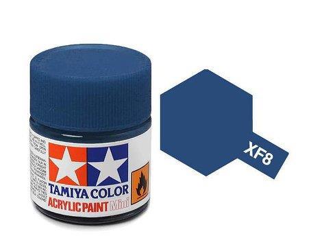 Tamiya Mini XF08 BLUE - Acrilico Opaco 10ml